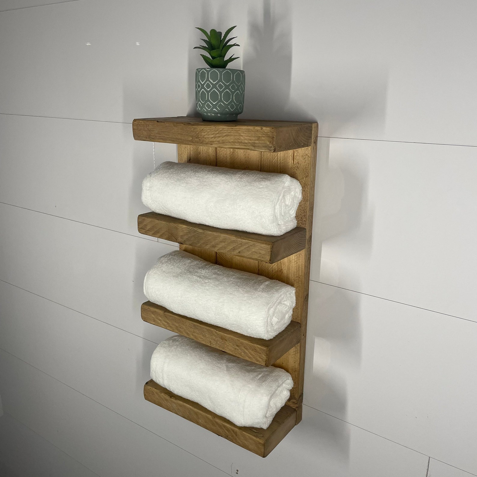 Narrow Bathroom Shelves Rustic Shelves Etsy UK