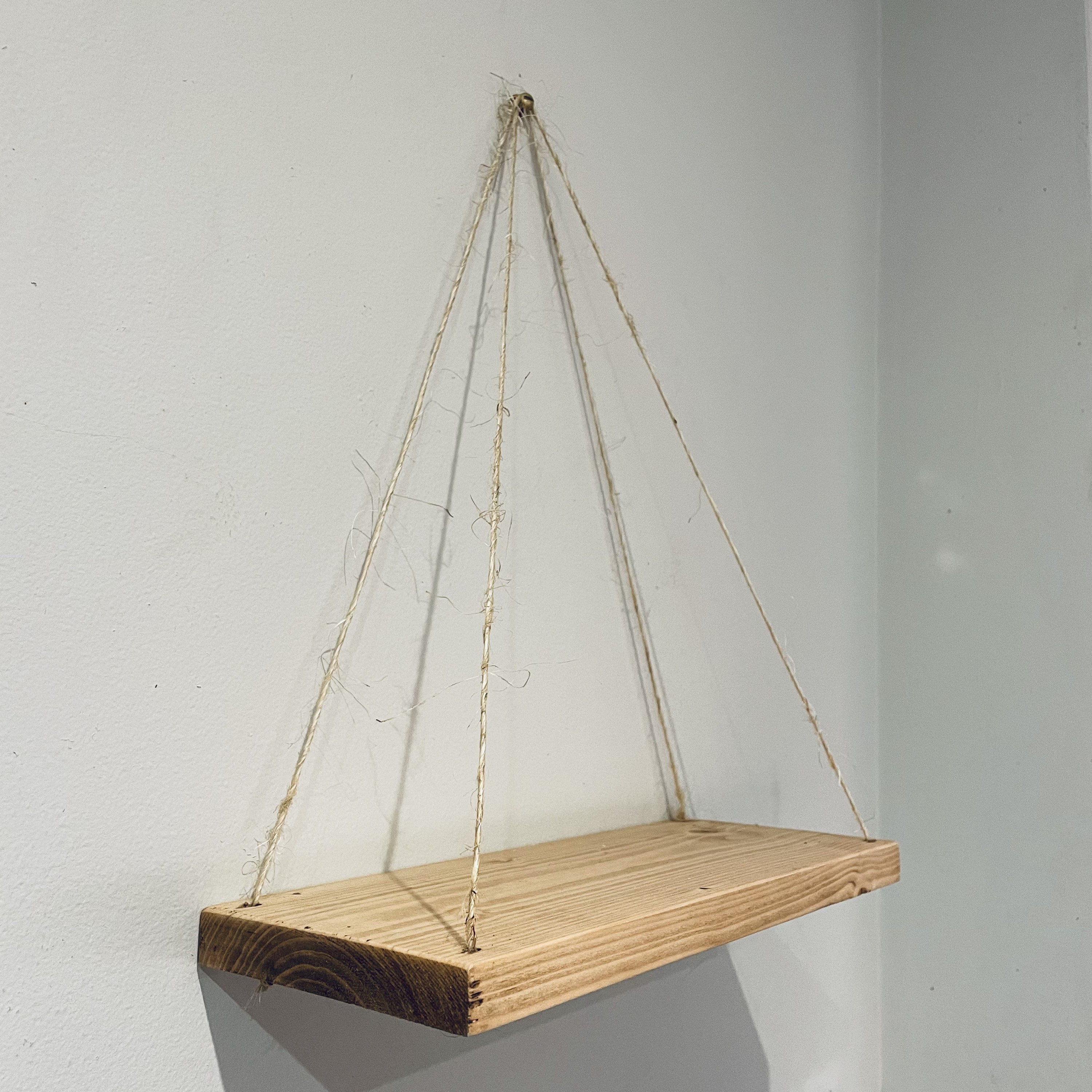 Conjunto de tres estantes colgantes / Estantes flotantes / Etsy