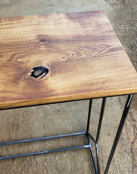 the top cover is missing//7485+6985 Loft Table Home Wood//Steel
