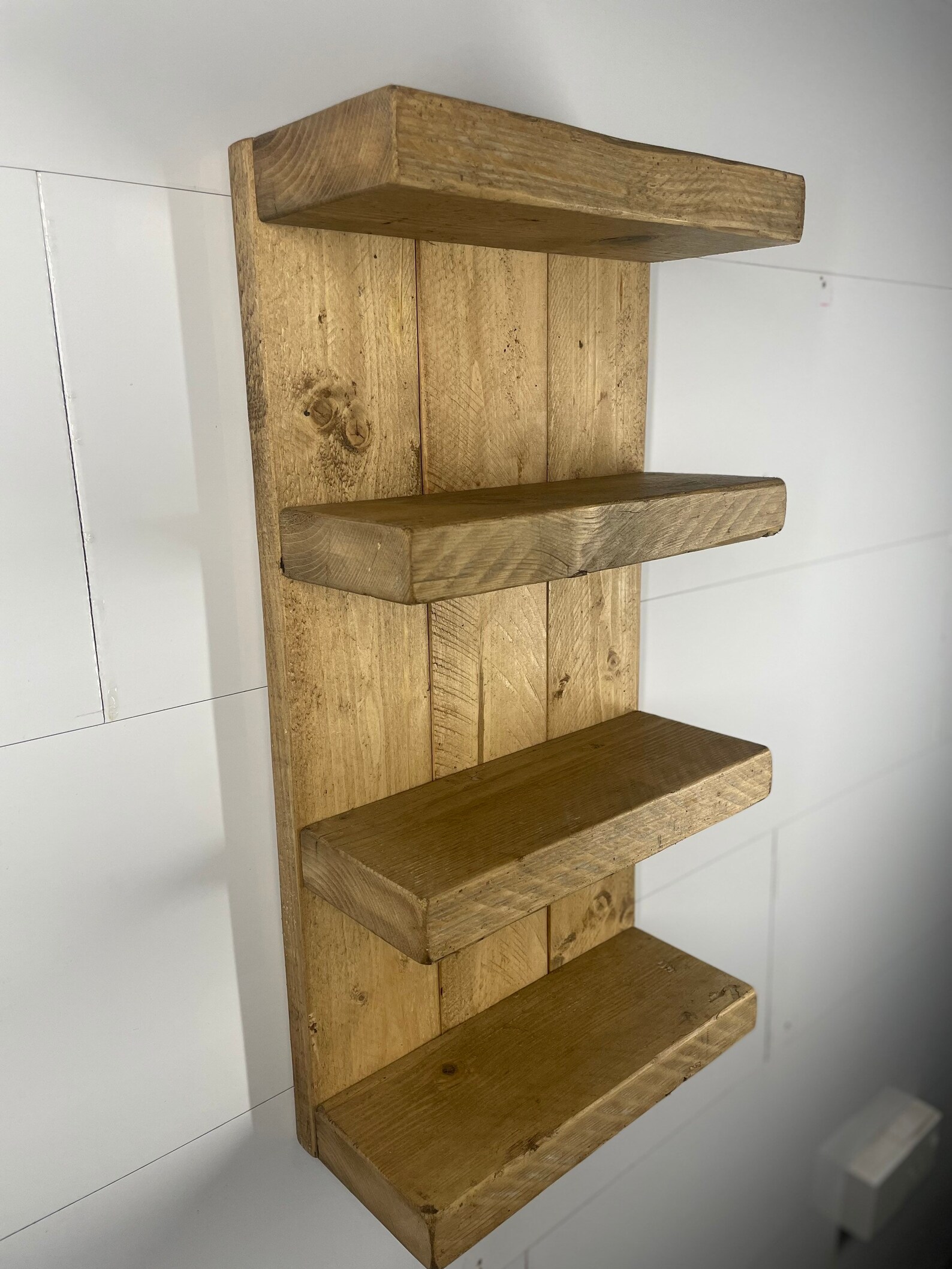 Narrow Bathroom Shelves Rustic Shelves Etsy UK