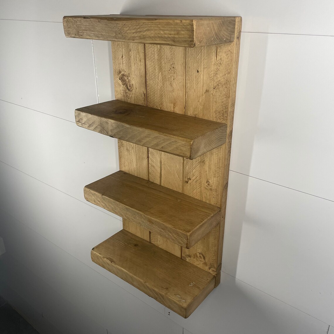 Narrow Bathroom Shelves Rustic Shelves Etsy UK