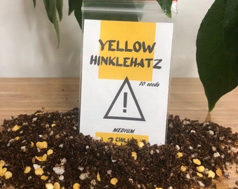 Yellow Hinklehatz Chilli Seeds