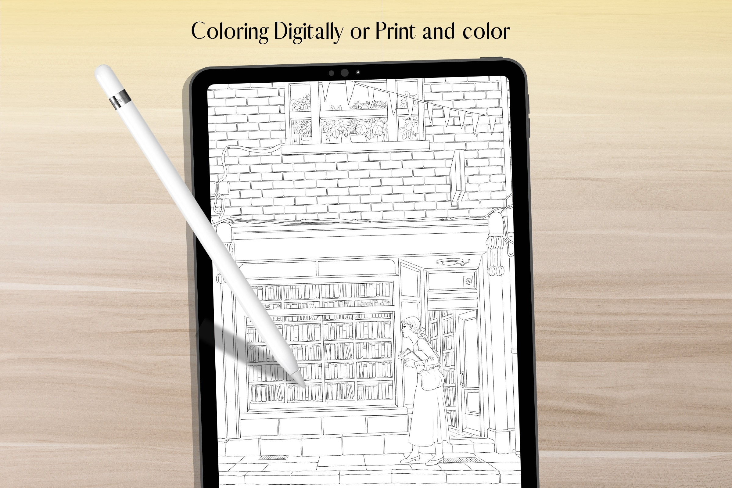 A small bookstore on the street Printable - Il Fullxfull.2882857516 H13t 