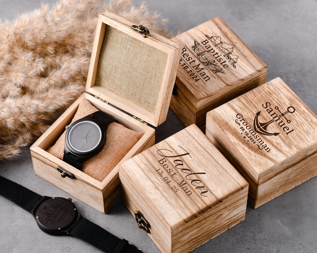 Relojes personalizados con grabados personalizados, regalos de