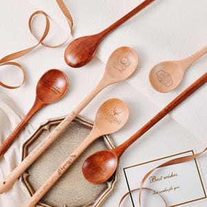 Personalized engraved woodenspoon,bridal shower gift,love recipe,wedding shower gift,kitchen gift,wedding spoongift,weddinggift wooden spoon