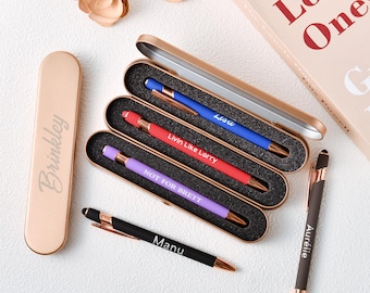 Personalized Custom Ballpoint Pens - Perfect for Bridesmaids, Mothers of the Bride and Anniversary, Custom Name Pens, Gifts, Birthday Gifts
