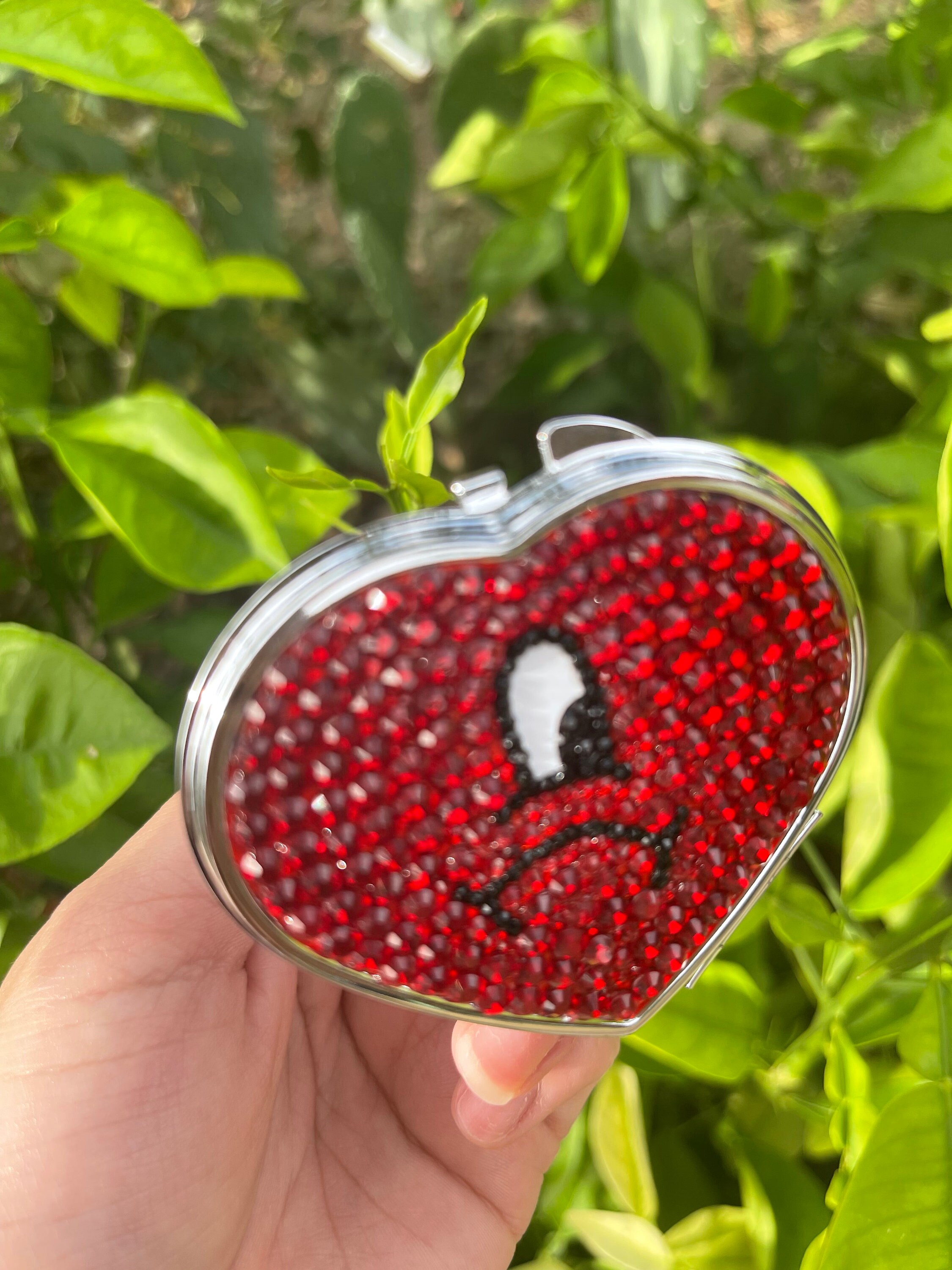 Bad Bunny Bling Compact Mirror Pocket Mirror Un Verano Sin - Etsy
