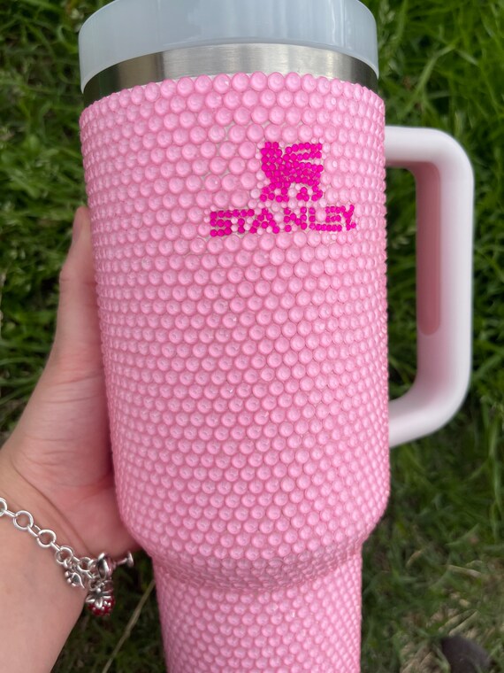 Personalized “Barbie” Pink Stanley-Style 40oz Tumbler in 2023