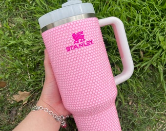 Pink on Pink Stanley Tumbler Rose Quartz 40 Oz 