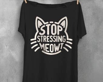 Meowt shirt, shirt grappige kat, dierenliefhebber, grappig sarcastisch shirt, shirt kattenliefhebber, shirt grappige kat moeder, shirt grappige kat moeder, plus size gothic top