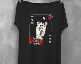 Koszulka z napisem „Broken promise”, japońska estetyczna koszulka, japońskie ubrania streetwear w stylu soft grunge, odzież kanji, odzież gotycka, gotyckie ubrania w dużych rozmiarach