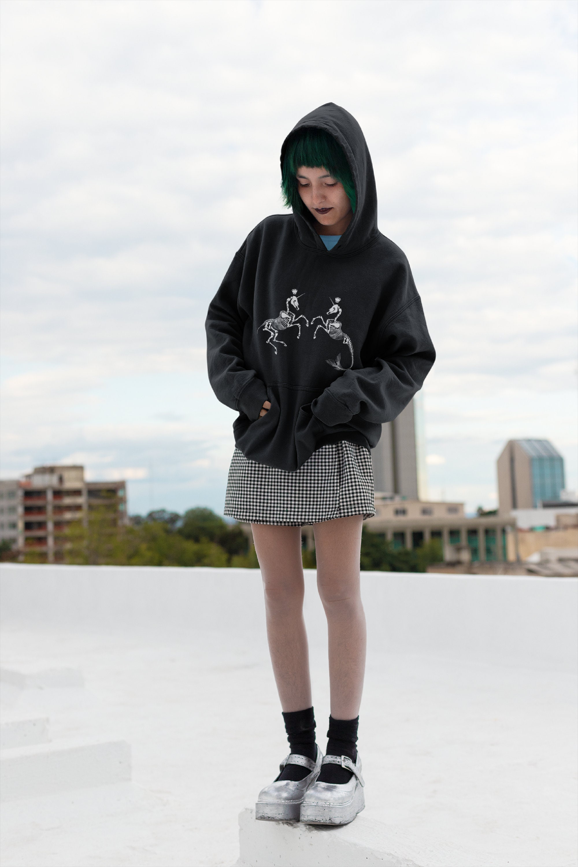 billie eilish skeleton hoodie