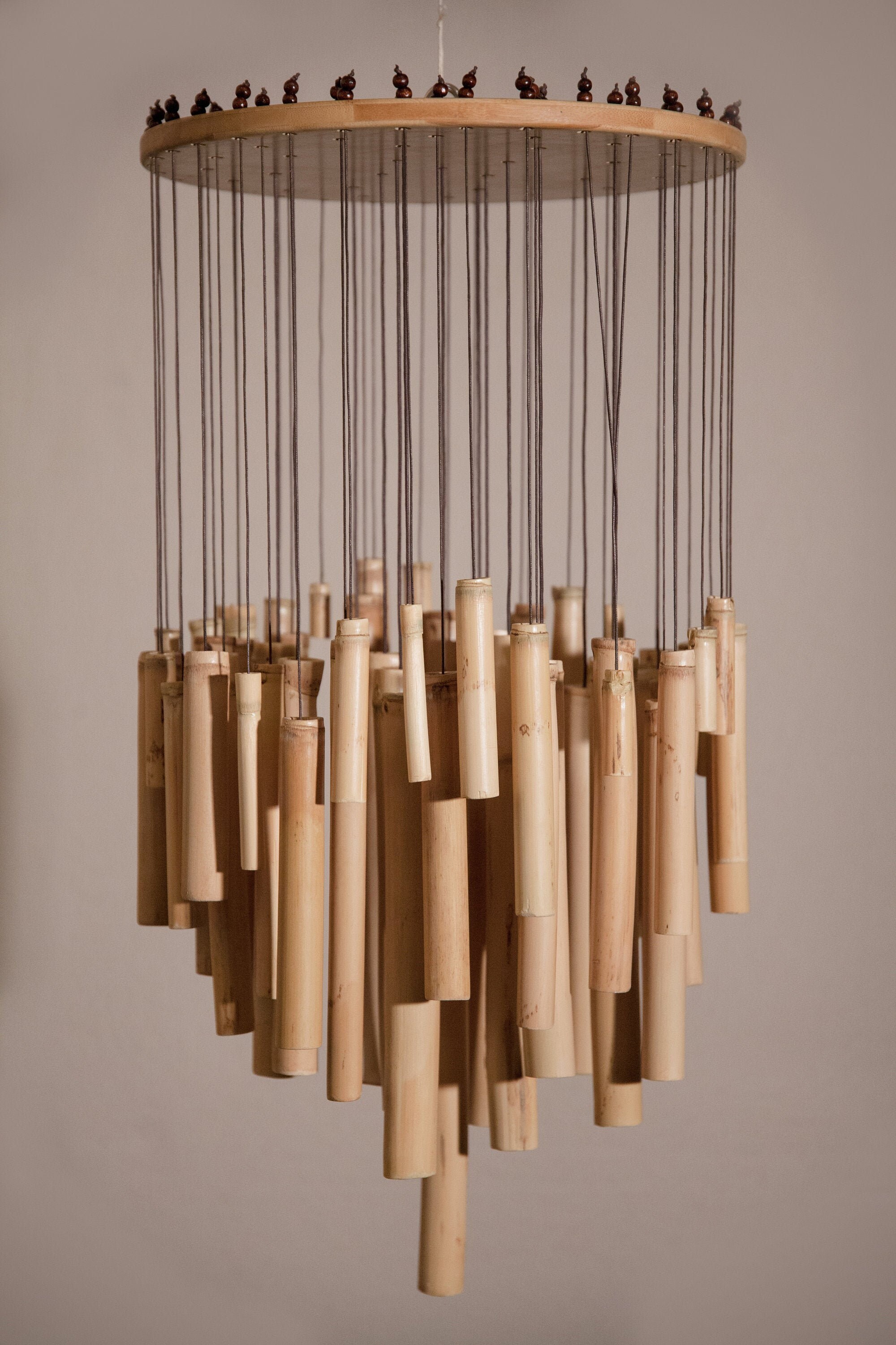 Campanas de viento de madera instrumento de música campanas | Etsy