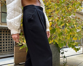 Deadstock Vintage 1980s Pleat-front Trousers (XS-L