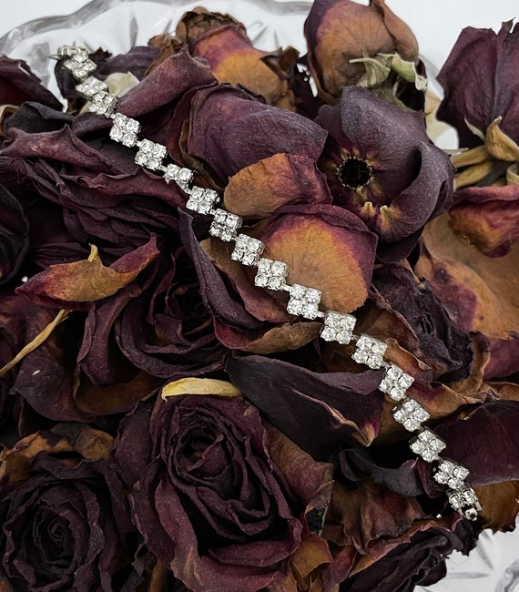 Vintage Art Deco Tennis Bracelet — vintage tennis bra… Gem