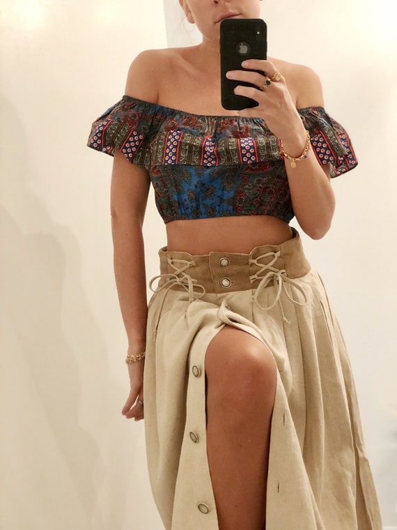 Vintage Lace-Up DIRNDL SKIRT — Vintage Dirnd