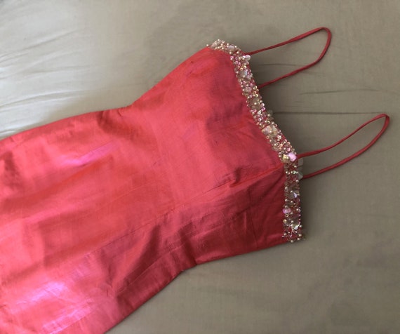 VINTAGE 1960s BEADED MINIDRESS