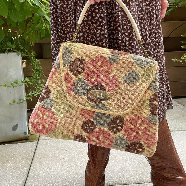 Vintage Carpet Bag Etsy