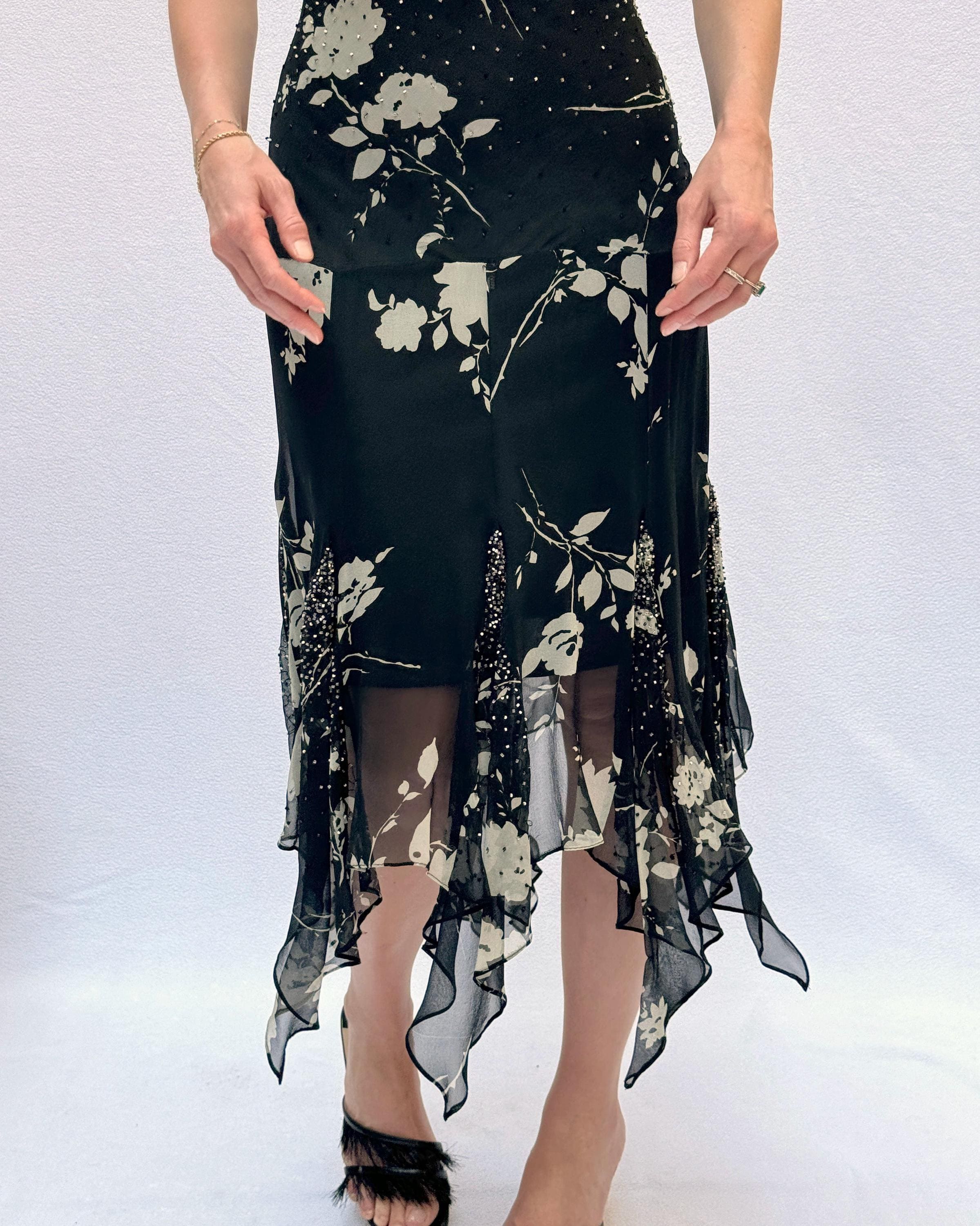 sue wong silk dress Beaded Lace Maxi – Vellara Vintage Vintage Sue Wong beaded dress from the 2000s Vintage Sue Wong by Vintage