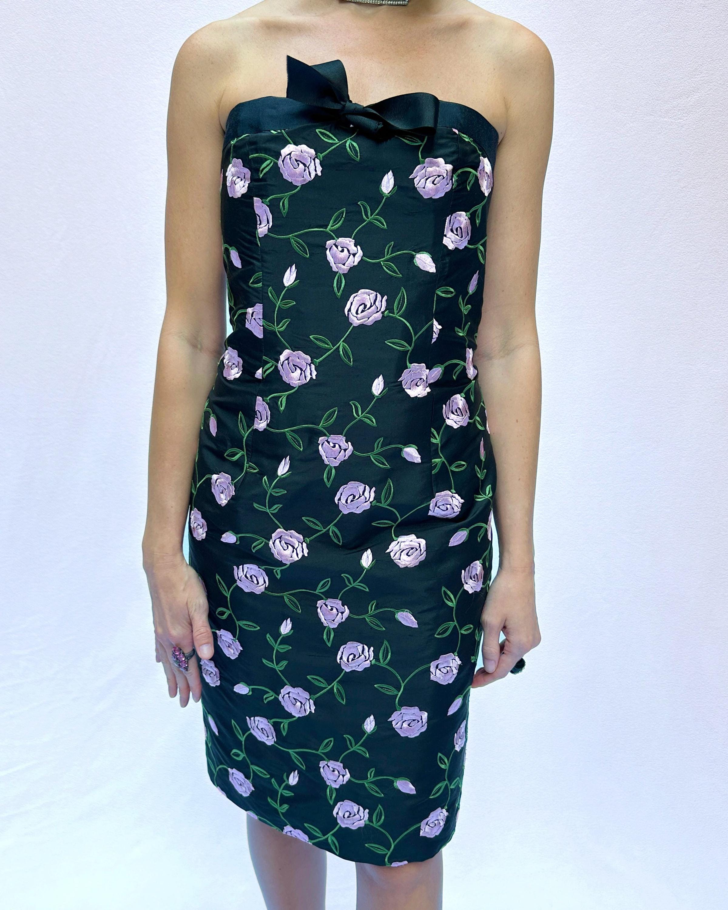 Dolce Gabbana Rose Dress - Etsy