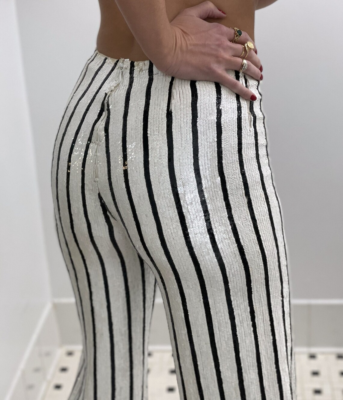 ralph lauren sequin pants