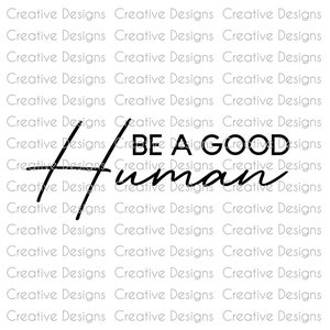 Pink shirt day SVG file, Be a good human PNG file, Amit-bullying design, Stop bullying Digital file, Inspirational saying, HTV design