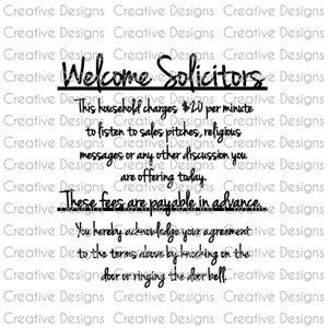 Welcome Solicitors, SVG file, PNG file, Digital file, funny saying