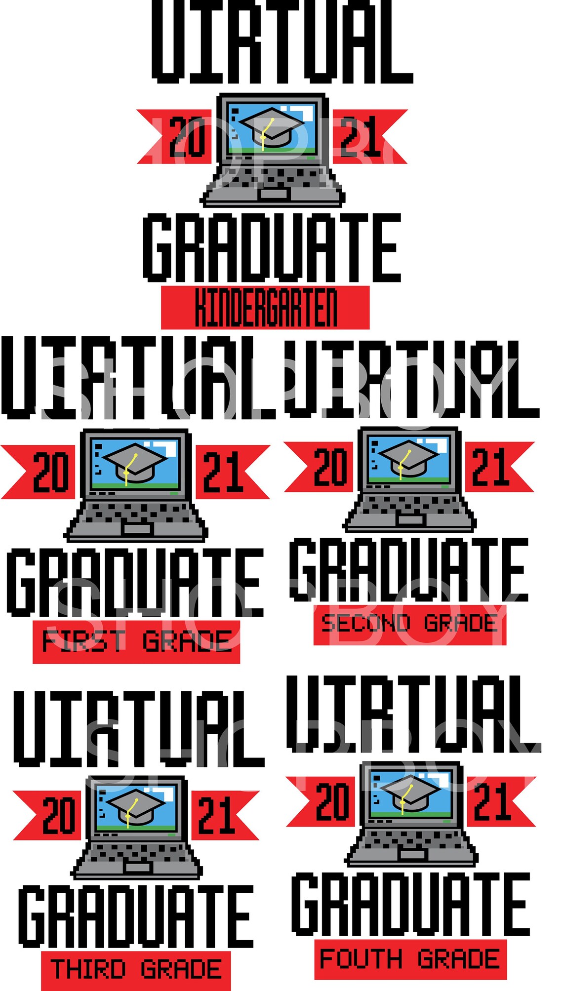 Download Kindergarten graduation BUNDLE Class of 2021 Graduation ...