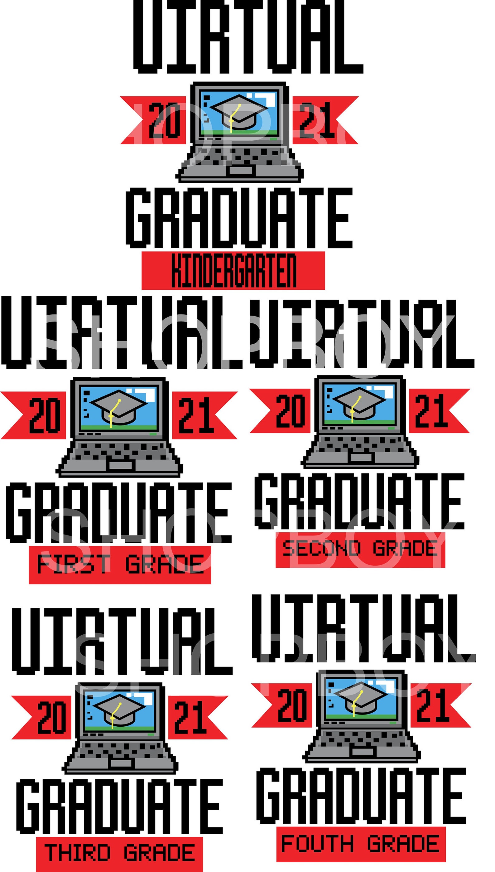 Download Kindergarten graduation BUNDLE Class of 2021 Graduation ...
