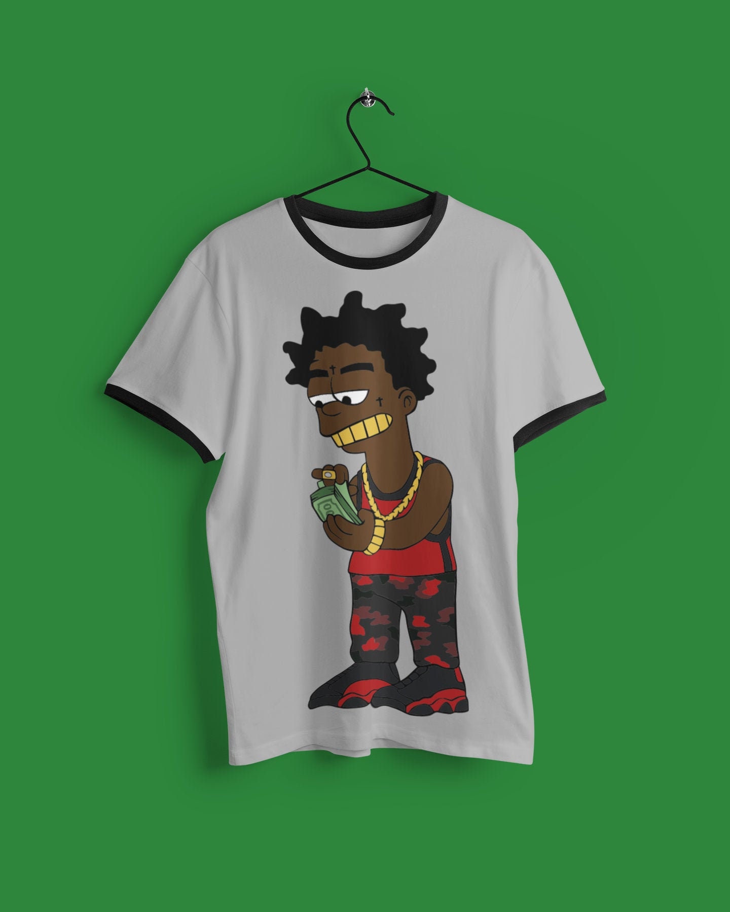 Kodak black as a simpson kodak black black simpsons tampa Etsy