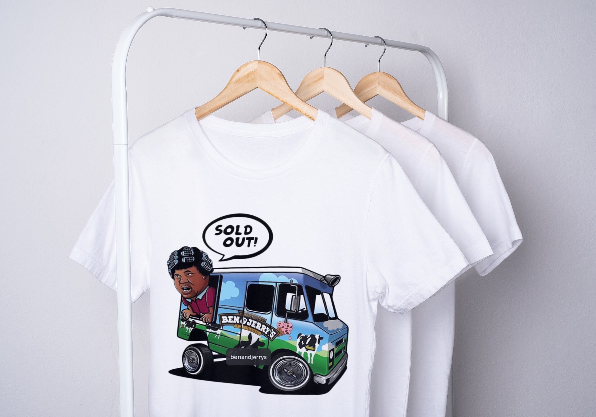 ben and jerry dunks shirt
