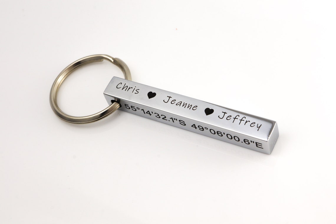 Personalised Keyring Personalised Gift Gifts for him Gifts Etsy
