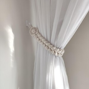 Curtain Tie Backs Braided Design