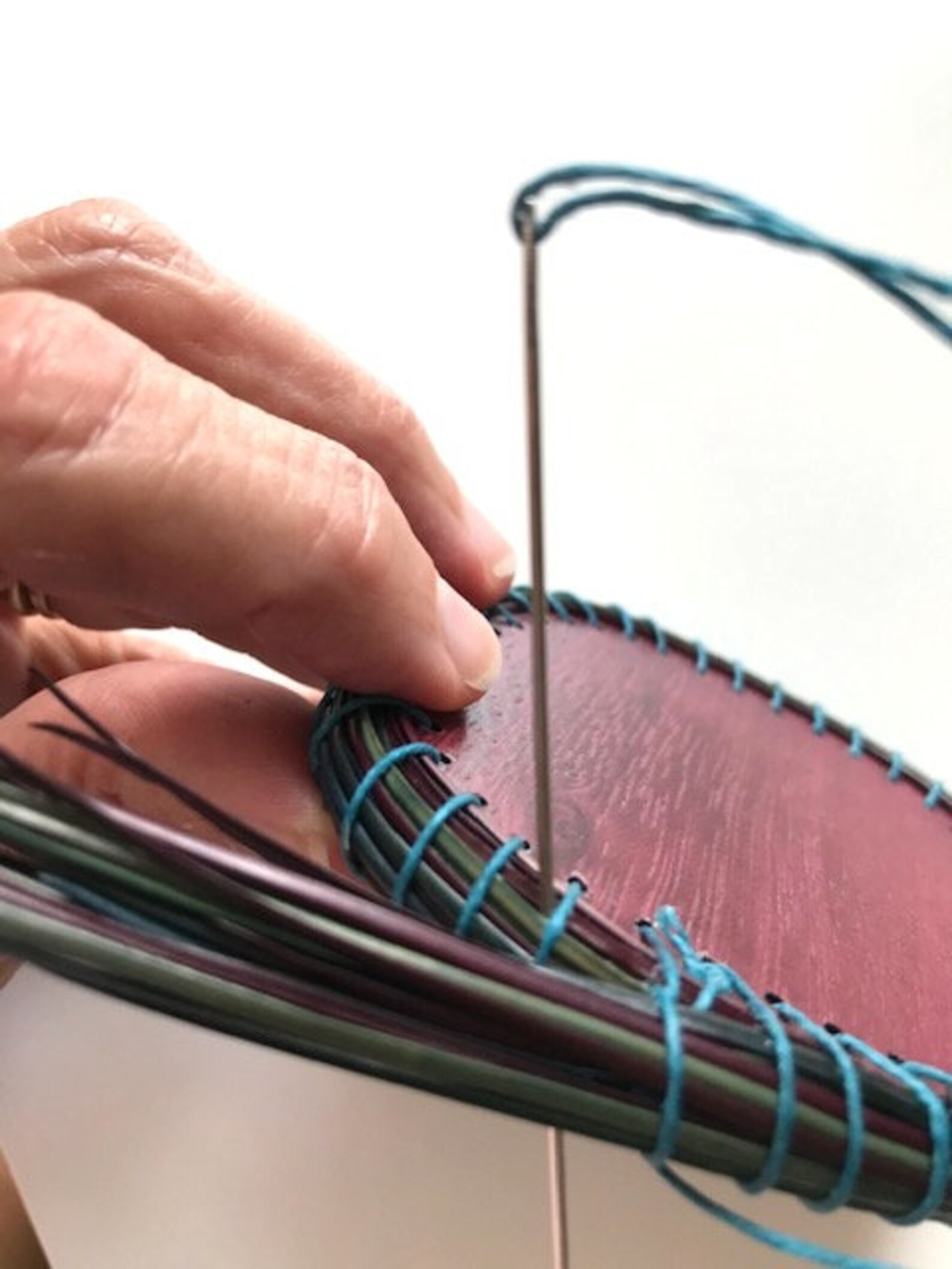 Pine Needle Basket Kit Coiled Basket Kit Beginner Craft Kit Etsy