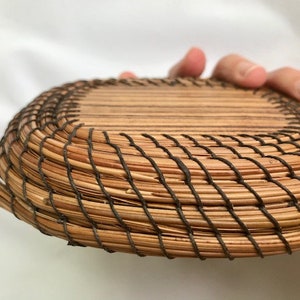 Pine Needle Basket Kit, Coiled basket kit, Beginner craft kit, Basket weaving kit image 9