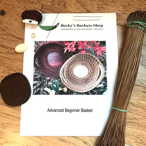 Pine Needle Basket Kit Etsy