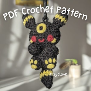 Shadow Fox Buddy - PDF Crochet Pattern