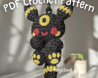 Shadow Fox Buddy - PDF Crochet Pattern