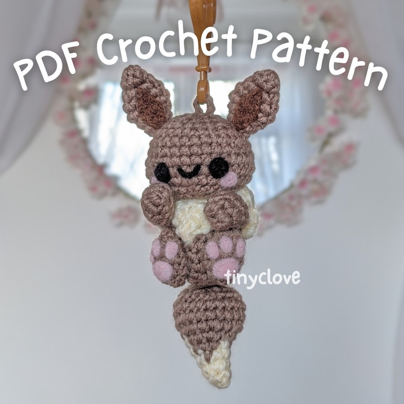 Brown Fox Buddy PDF Crochet Pattern image 1