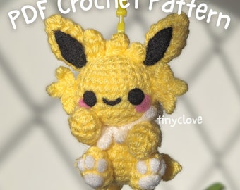 Sparky Fox Buddy - PDF Crochet Pattern