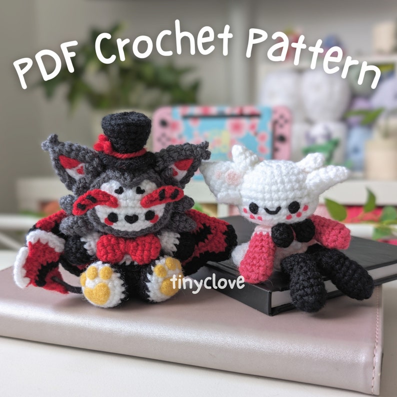 Husk and Angel PDF Crochet Pattern image 1