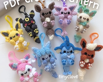 Eeveelutions - PDF Crochet Pattern