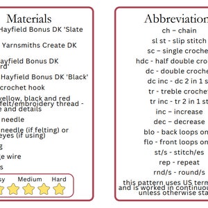 Husk and Angel PDF Crochet Pattern image 3