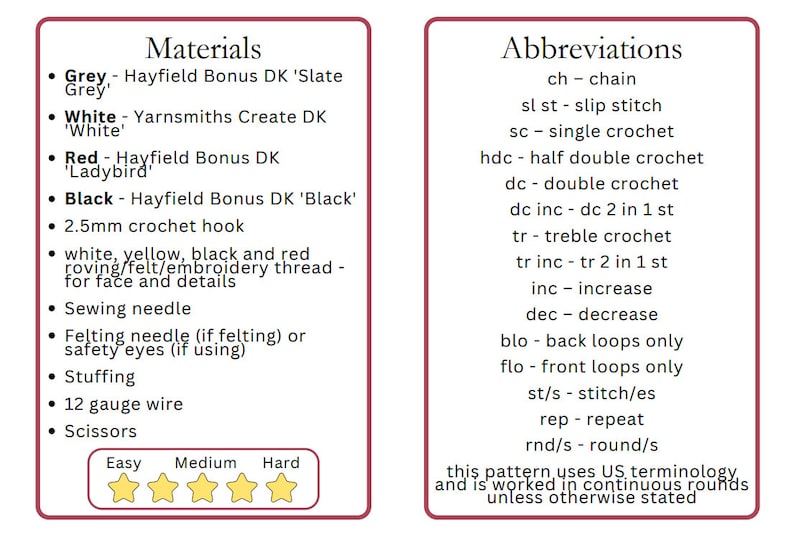 Husk PDF Crochet Pattern zdjęcie 3