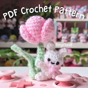 Tulip Bunny - PDF Crochet Pattern