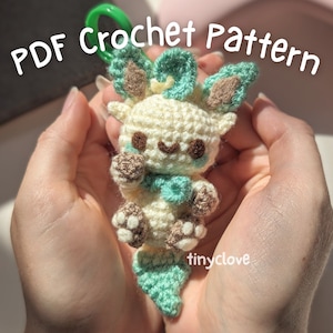 Grass Bunny Buddy - PDF Crochet Pattern