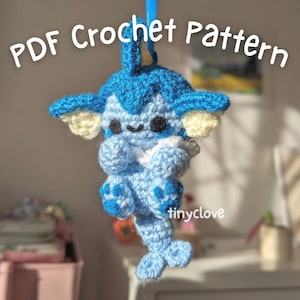 Water Kitty Buddy - PDF Crochet Pattern