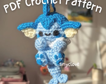 Water Kitty Buddy - PDF Crochet Pattern