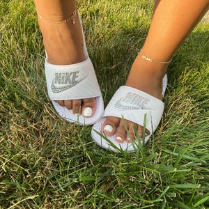 cute nike slides