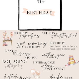 Instagram Story Sticker Birthday Birthday, Party, Birthday Bash image 1